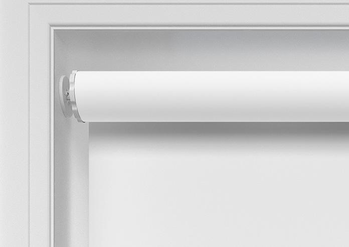 Trinity (Blackout), White - Twist&Fit Roller Blind - Image 10